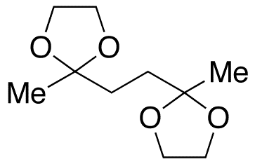 2,2-Ethylenebis[2-methyl-1,3-dioxolane] - Chemical structure and product image
