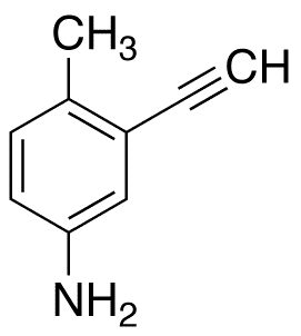 2-Ethynyl-4-aminotoluene - Chemical structure and product image