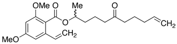 rac 2-Ethenyl-4,6-dimethoxy-benzoic Acid 1-Methyl-5-oxo-9-decen-1-yl Ester - Chemical structure and product image