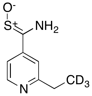 Ethionamide Sulfoxide-d3 - Chemical structure and product image