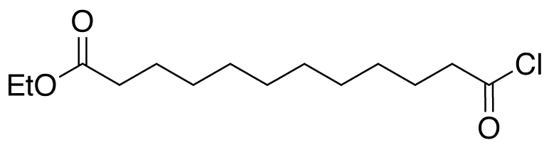 11-Ethoxycarbonyldodecanoyl Chloride - Chemical structure and product image