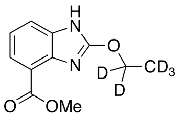 2-Ethoxy-3H-benzimidazole-4-carboxylic Acid Methyl Ester-d5 - Chemical structure and product image