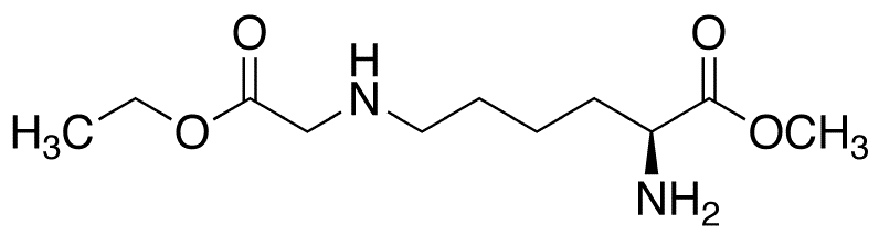 N6-(Ethoxycarbonylmethyl)-L-lysine Methyl Ester - Chemical structure and product image
