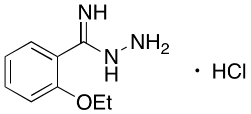 2-Ethoxybenzenecarboximidic Acid Hydrazide Hydrochloride - Chemical structure and product image