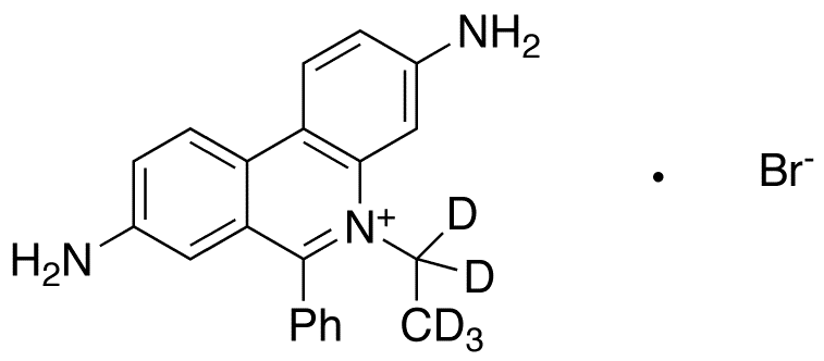 Ethidium-d5 Bromide - Chemical structure and product image
