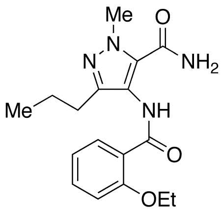 4-(2-Ethoxybenzamido)-1-methyl-3-n-propylpyrazole-5-carboxamide - Chemical structure and product image