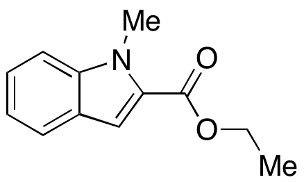 2-(Ethoxycarbonyl)-N-methylindole - Chemical structure and product image