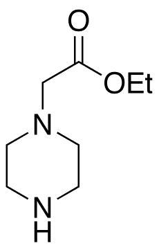 N-(Ethoxycarbonylmethyl)piperazine - Chemical structure and product image