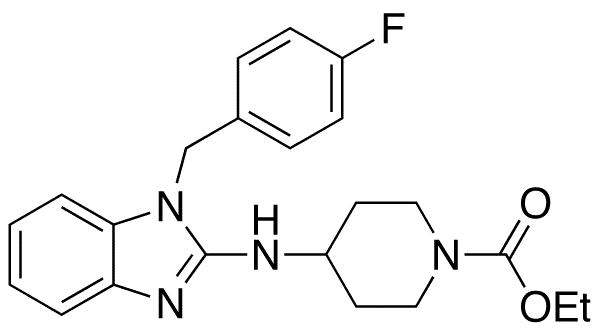 N-Ethoxycarbonyl Norastemizole - Chemical structure and product image