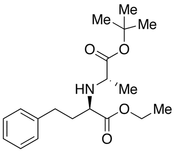 N-[1-(R)-Ethyloxycarbonyl-3-phenylpropyl]-L-alanine tert-Butyl Ester - Chemical structure and product image