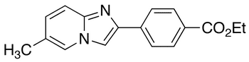 2-[4-(Ethoxycarbonyl)phenyl]-6-methyl-imidazo[1,2-a]pyridine - Chemical structure and product image