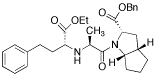 2-[N-[(R)-1-Ethoxycarbonyl-3-phenylpropyl]-L-alanyl]-(1S,3S,5S)-2-azabicyclo[3.3.0]octane-3-carboxylic Acid, Benzyl Ester - Chemical structure and product image