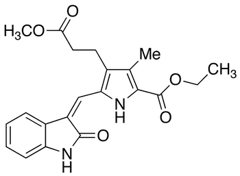 5-Ethoxycarbonyl SU 5402 Methyl Ester - Chemical structure and product image