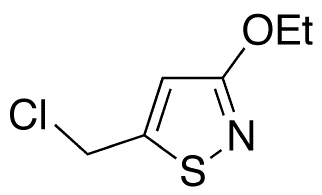 3-Ethoxy-5-chloromethylisothiazole - Chemical structure and product image