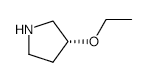 (R)-3-Ethoxypyrrolidine - Chemical structure and product image