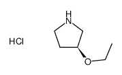 (3R)-3-Ethoxypyrrolidine HCl - Chemical structure and product image