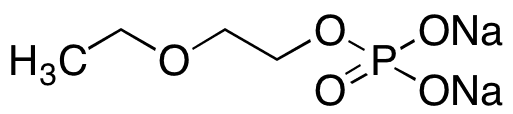 2-Ethoxyethanol 1-(Dihydrogen Phosphate) Sodium Salt (1:2) - Chemical structure and product image