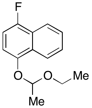 1-(1-Ethoxyethoxy)-4-fluoronaphthalene - Chemical structure and product image