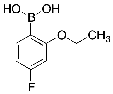 2-Ethoxy-4-fluorophenylboronic Acid - Chemical structure and product image