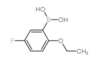 2-Ethoxy-5-fluorophenylboronic acid - Chemical structure and product image