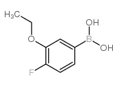 3-Ethoxy-4-fluorophenylboronic acid - Chemical structure and product image