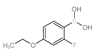 4-Ethoxy-2-fluorophenylboronic acid - Chemical structure and product image