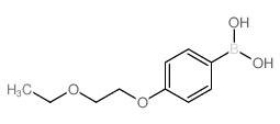 4-(2-Ethoxyethoxy)phenylboronic acid - Chemical structure and product image