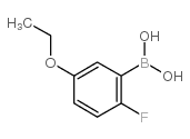 5-Ethoxy-2-fluorophenylboronic acid - Chemical structure and product image