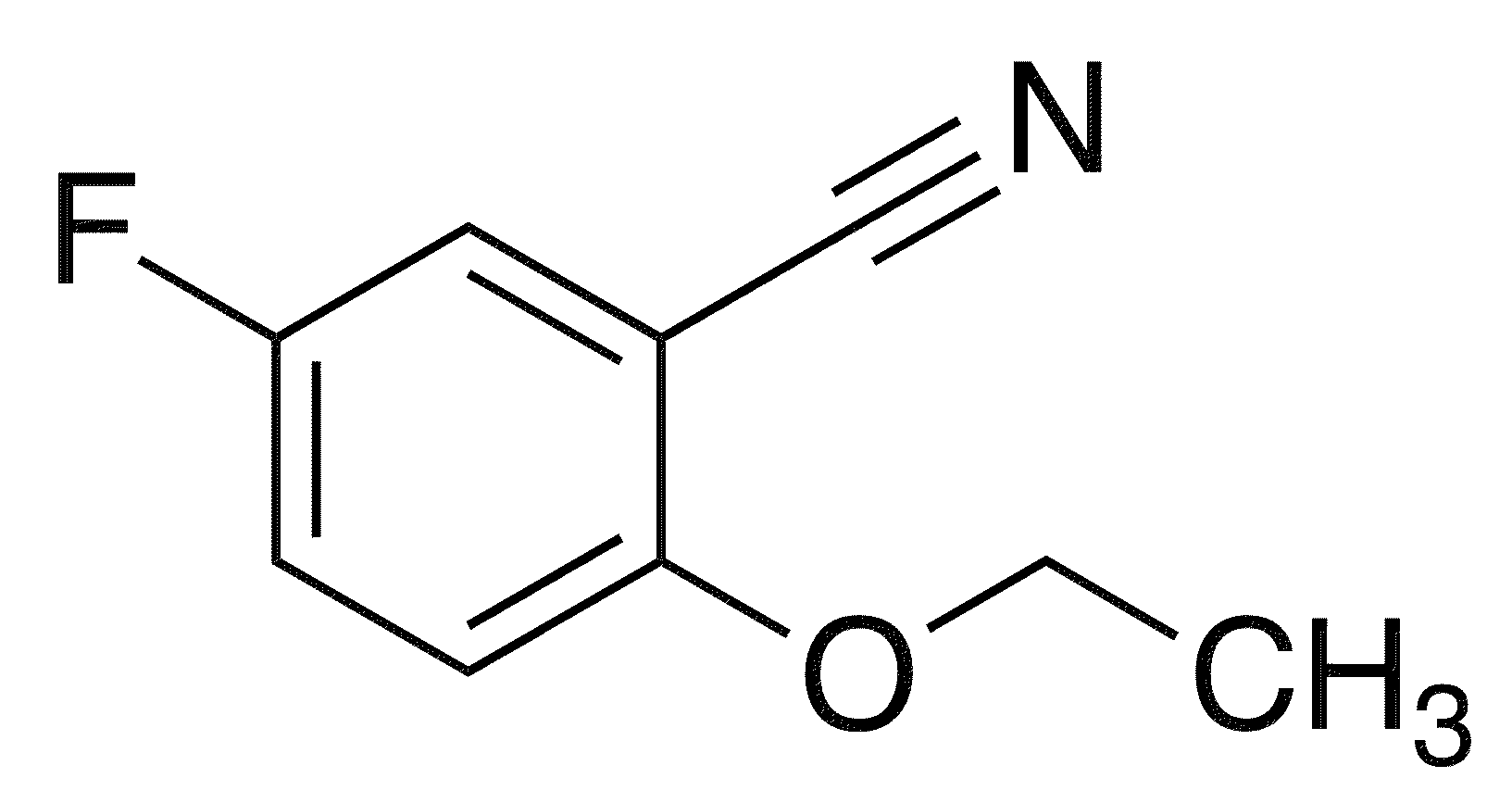 2-Ethoxy-5-fluorobenzonitrile - Chemical structure and product image
