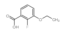 3-Ethoxy-2-fluorobenzoic acid - Chemical structure and product image