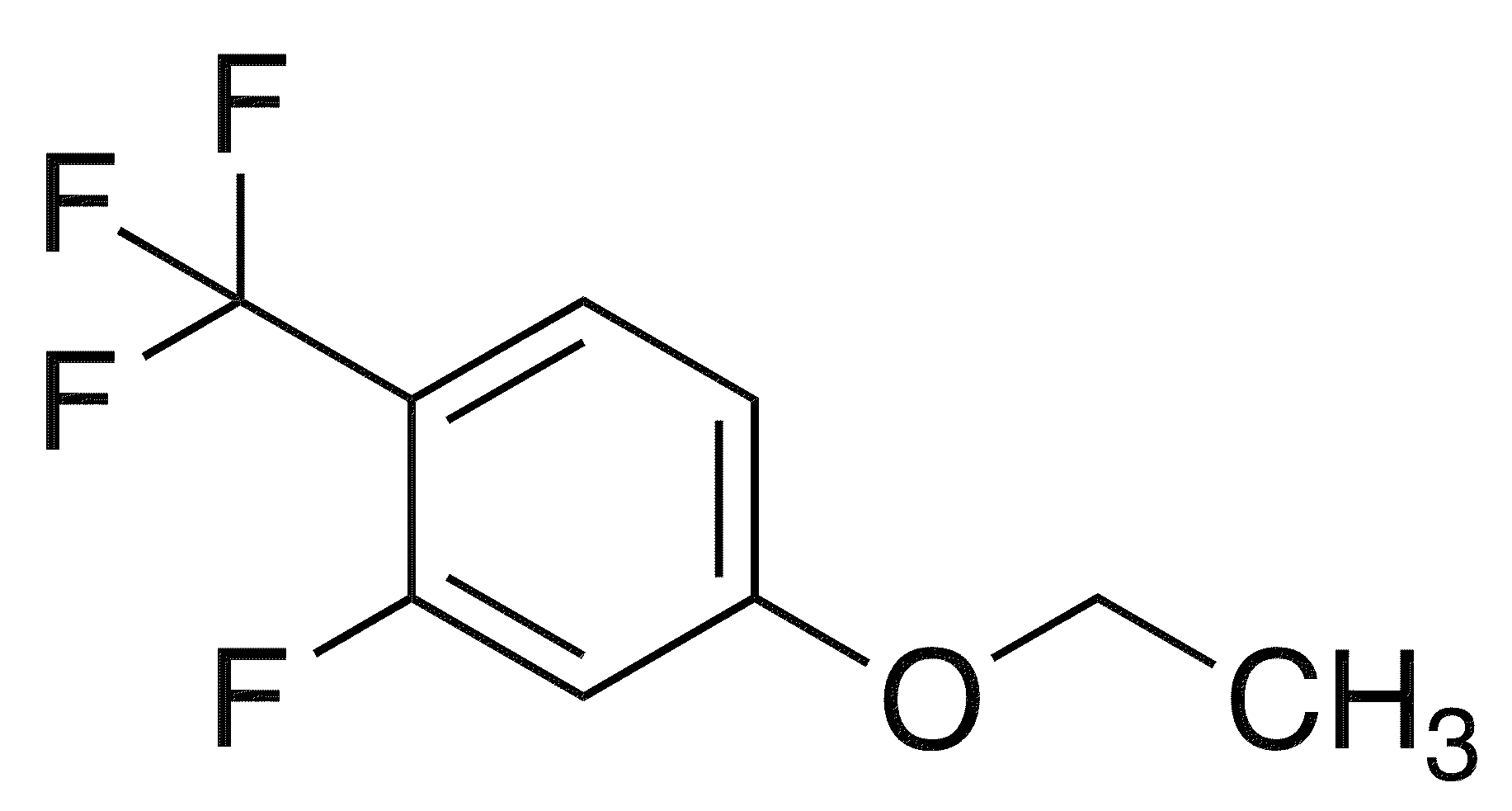4-Ethoxy-2-fluorobenzotrifluoride - Chemical structure and product image