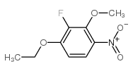3-Ethoxy-2-fluoro-6-nitroanisole - Chemical structure and product image