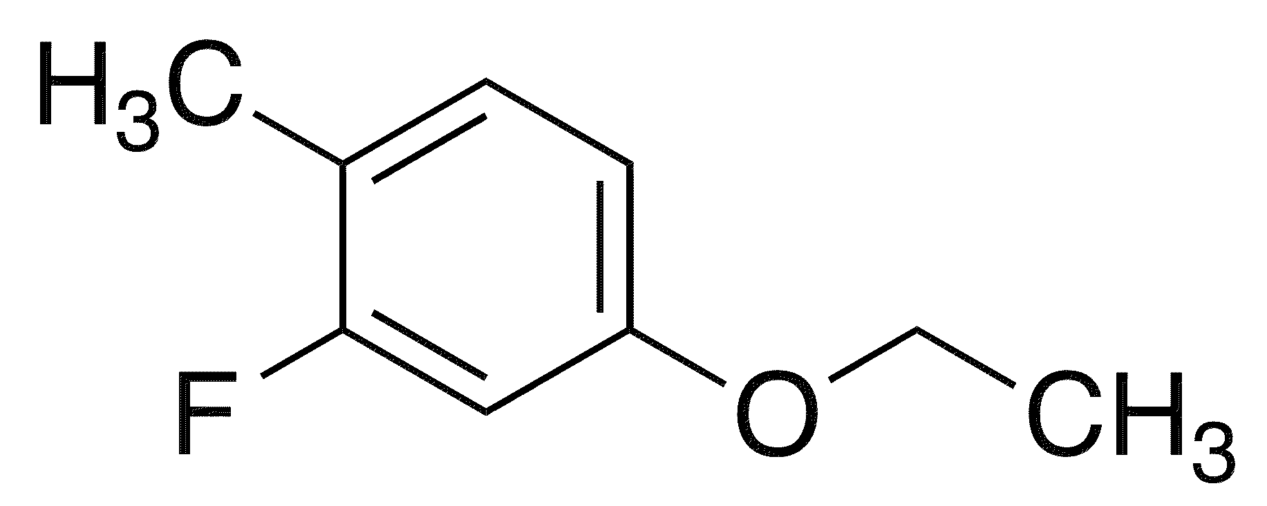 4-Ethoxy-2-fluorotoluene - Chemical structure and product image