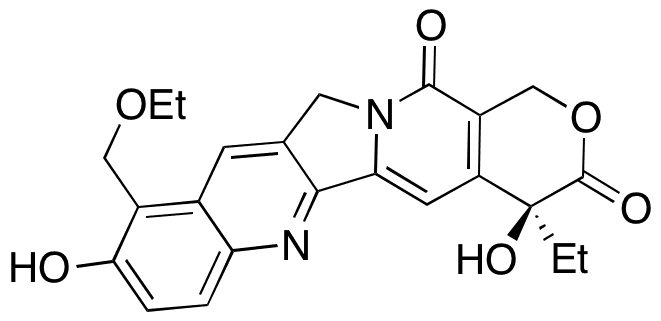 (4S)-10-(Ethoxymethyl)-4-ethyl-4,9-dihydroxy-1H-pyrano[3,4:6,7]indolizino[1,2-b]quinoline-3,14(4H,12H)-dione - Chemical structure and product image