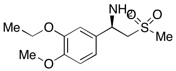 (alpha R)â€‹-3-â€‹Ethoxy-â€‹4-â€‹methoxy-â€‹alpha-â€‹[(methylsulfonyl)â€‹methyl]â€‹-benzenemethanamine - Chemical structure and product image