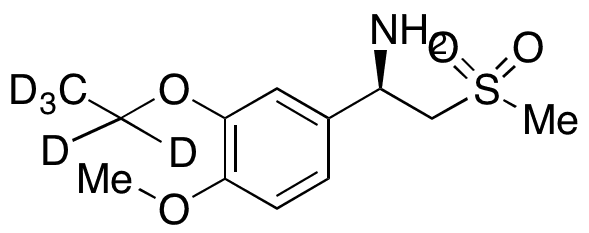 (alpha R)â€‹-3-â€‹Ethoxy-â€‹4-â€‹methoxy-â€‹alpha-â€‹[(methylsulfonyl)â€‹methyl]â€‹-benzenemethanamine-d5 - Chemical structure and product image