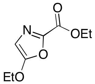 5-Ethoxy-2-Oxazolecarboxylic Acid Ethyl Ester - Chemical structure and product image