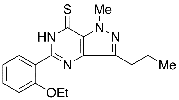 5-(2-Ethoxyphenyl)-1,6-dihydro-1-methyl-3-propyl-7H-pyrazolo[4,3-d]pyrimidine-7-thione - Chemical structure and product image