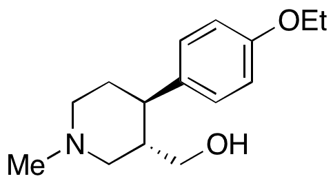 ((3S,4R)-4-(4-Ethoxyphenyl)-1-methylpiperidin-3-yl)methanol - Chemical structure and product image