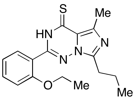 2-(2-Ethoxyphenyl)-5-methyl-7-propyl-imidazo[5,1-f][1,2,4]triazine-4(1H)-thione - Chemical structure and product image
