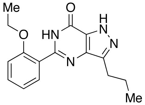 5-(2-Ethoxyphenyl)-3-propyl-1,6-dihydro-7H-pyrazolo[4,3-d]pyrimidin-7-one - Chemical structure and product image