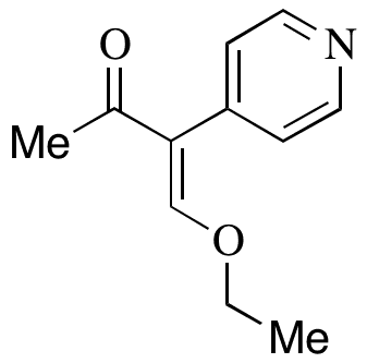 4-Ethoxy-3-(4-pyridinyl)-3-buten-2-one - Chemical structure and product image