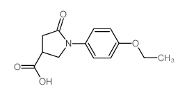 1-(4-Ethoxyphenyl)-5-oxopyrrolidine-3-carboxylic acid - Chemical structure and product image