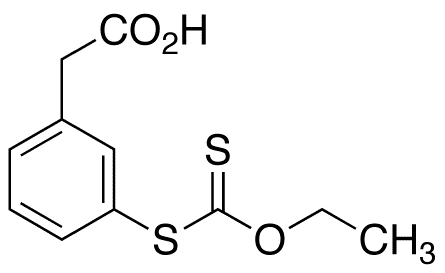 3-Ethoxythiocarbonylsulfamylphenyl Acetic Acid - Chemical structure and product image