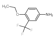 4-Ethoxy-3-(trifluoromethyl)aniline - Chemical structure and product image