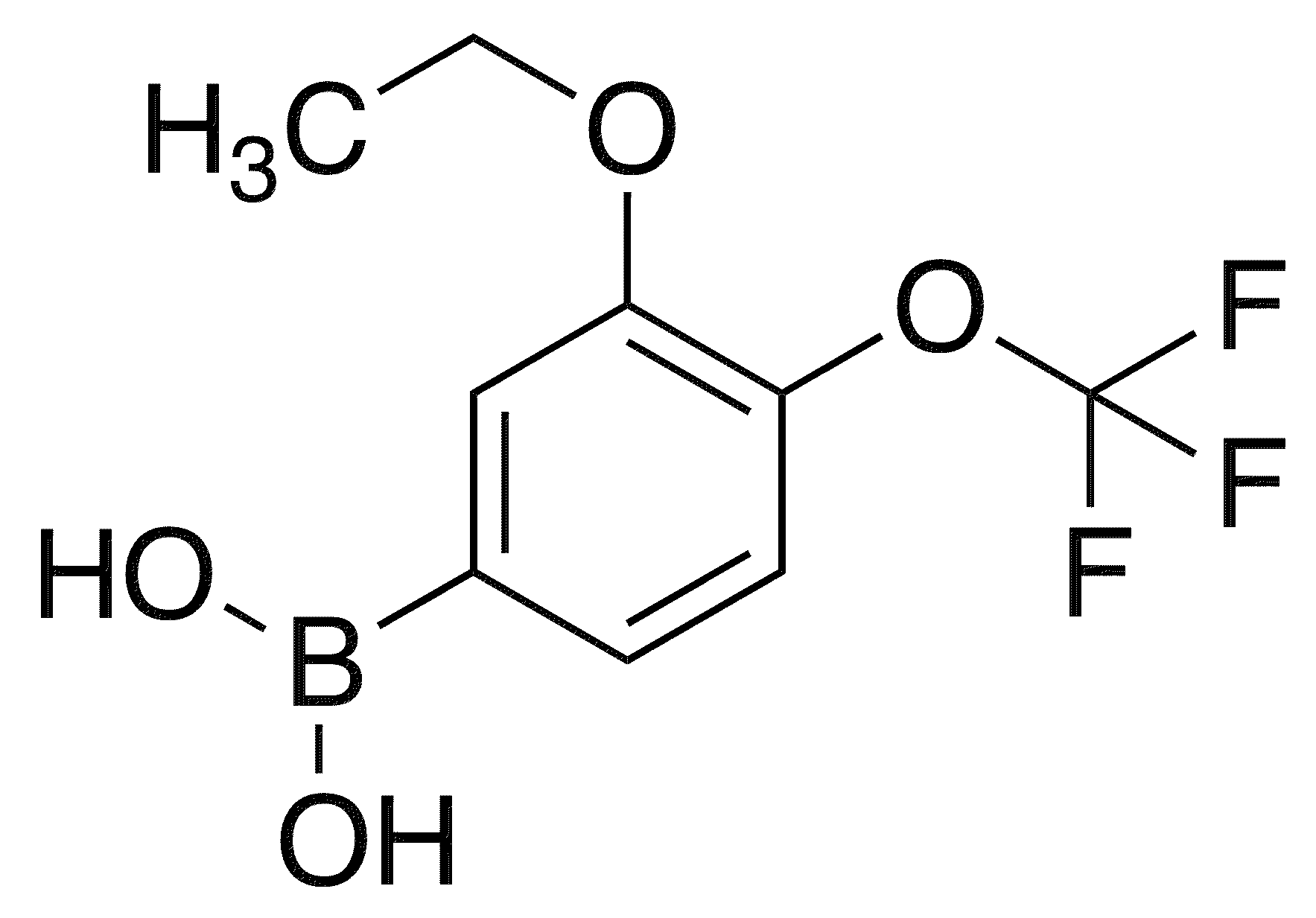 3-Ethoxy-4-(trifluoromethoxy)phenylboronic acid - Chemical structure and product image