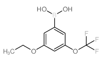 3-Ethoxy-5-(trifluoromethoxy)phenylboronic acid - Chemical structure and product image