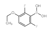 3-Ethoxy-2,6-difluorophenylboronic acid - Chemical structure and product image