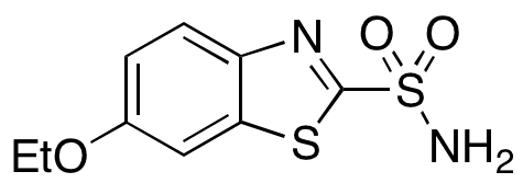 Ethoxzolamide - Chemical structure and product image