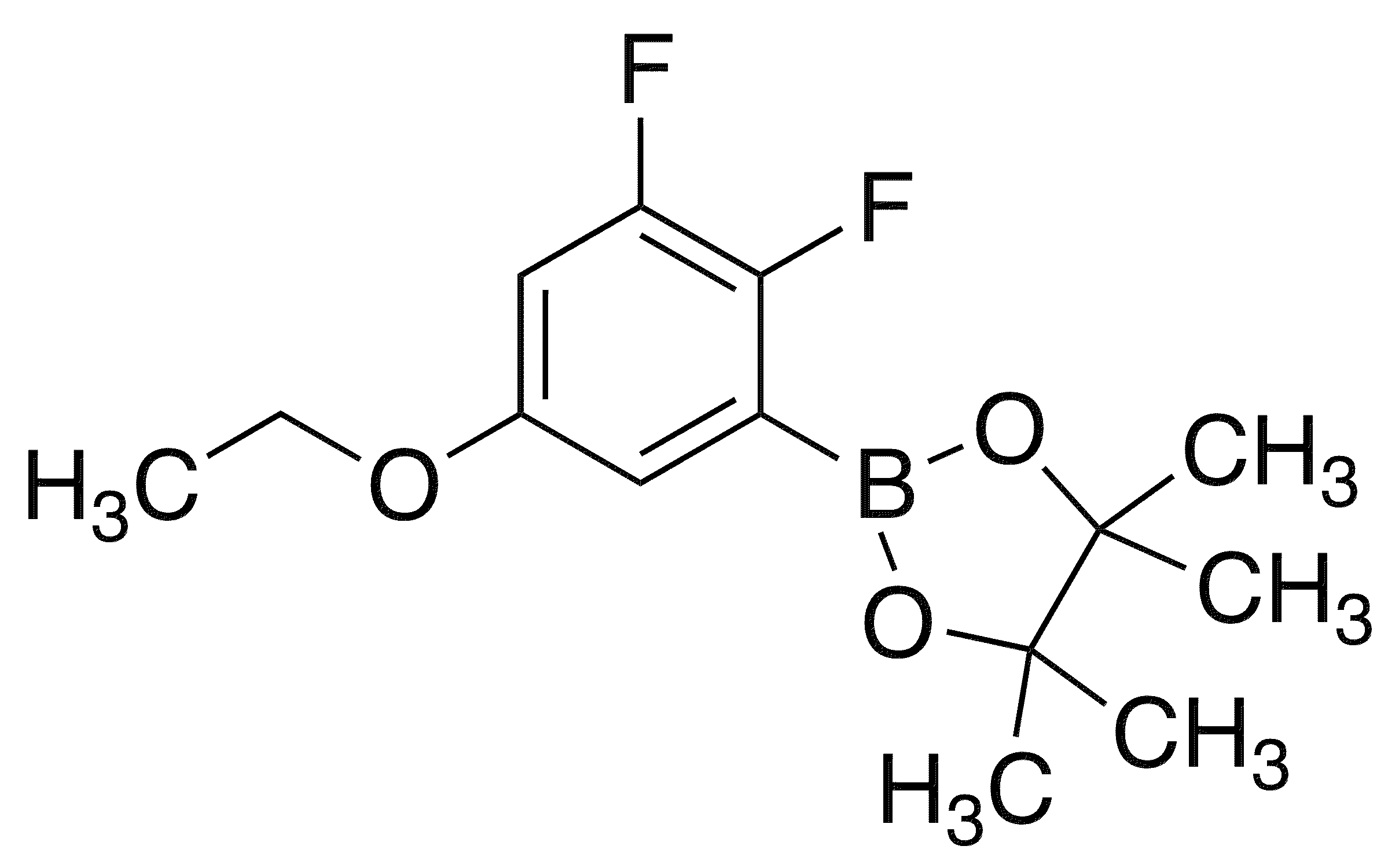 5-Ethoxy-2,3-difluorophenylboronic acid, pinacol ester - Chemical structure and product image